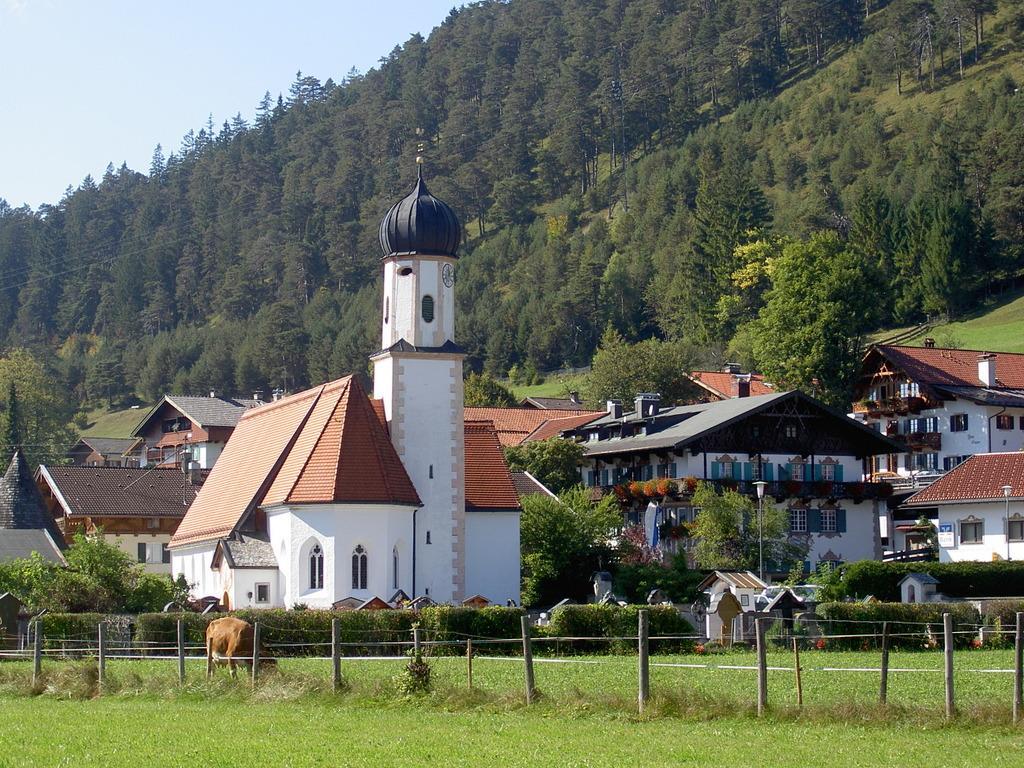 Appartementhaus Alpenrose Wallgau Esterno foto